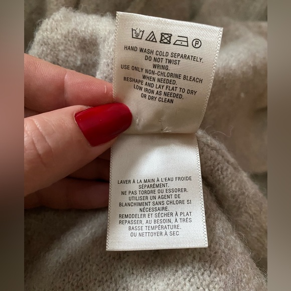 Anthropologie Sleeping on Snow wool Blend sweater long cardigan, size M - Picture 12 of 14